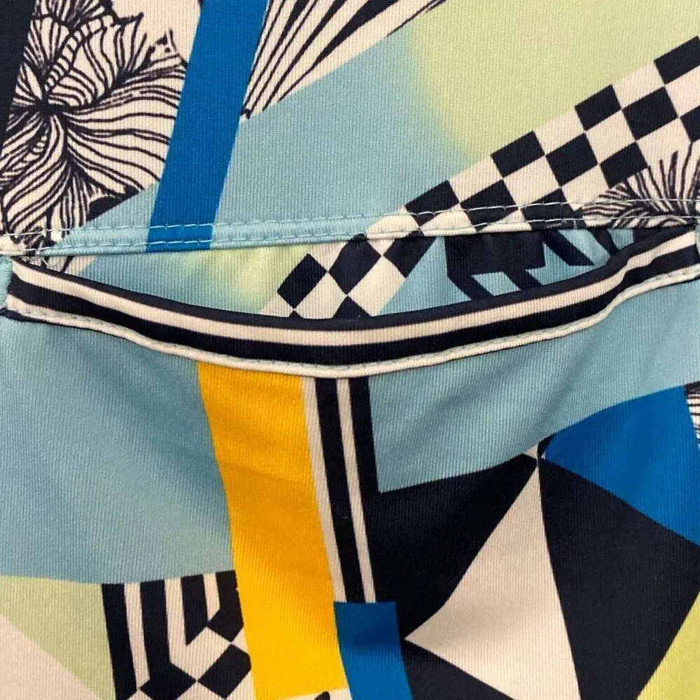 Lucky in Love Urbana flip skort  in cool blue color scheme size extra large - Picture 11 of 11